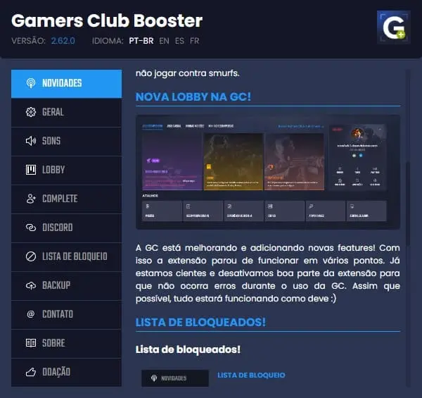 Gamersclub - Booster
